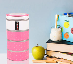 Stainless Steel 4 Layer Storage Insulated Lunch Box 6518