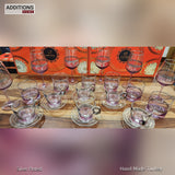 Glass , Cup & Saucer Carnival Set Of 18 Pcs.