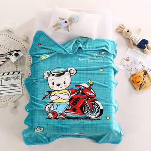 Soft Flannel for AC Baby Blanket for Kids Toddlers New Born Boys & Girls