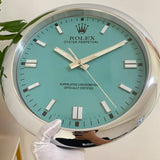 Luxury Stainless Steel Metal Wall Clock For Royal Home & Bunglows, Wall Clock, Wall Watch, Diameter - 35 cm