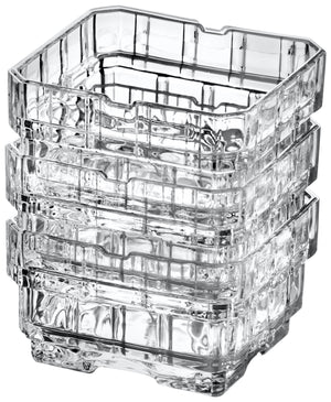 RCR (Made in Italy) Glass Bowl Stack Transparent,  350 ml, 5.1cm (H) Set of 6