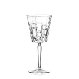 RCR (Made in Italy) Etna Crystal Limited Edition Collection Wine Goblet Glasses, 280 ml, Set of 6