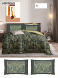 100% Comfortable 300 TC King Size Double Bedsheet Digital Print - 250 X 275 CM with 2 Pillow Covers - 3 Pcs Set