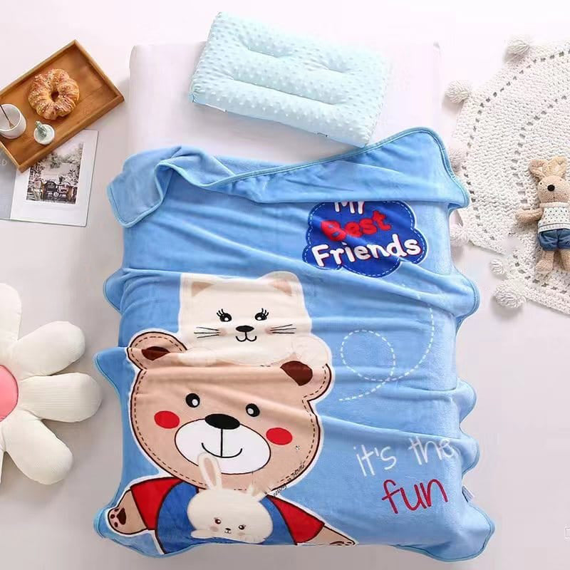 Soft Flannel for AC Baby Blanket for Kids Toddlers New Born Boys & Girls