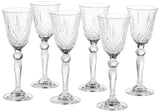 RCR (Made in Italy) Melodia Crystal Liquor Goblet Glasses, 50 ml, Set of 6
