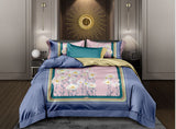 100% Comfortable 300 TC King Size Double Bedsheet - 300 X 300 CM with 4 Pillow Covers - 5 Pcs Set