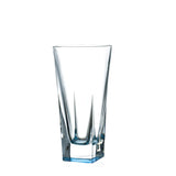 RCR (Made in Italy) Fusion Crystal Colored Highball Tumbler (Blue), 360 ml, Set of 6