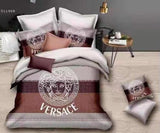 4 PCS Comforter With Matching King Size Double Bedsheet  - 275 X 275 CM with 2 Pillow Covers