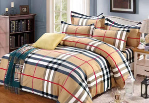 4 PCS Comforter With Matching King Size Double Bedsheet  - 275 X 275 CM with 2 Pillow Covers